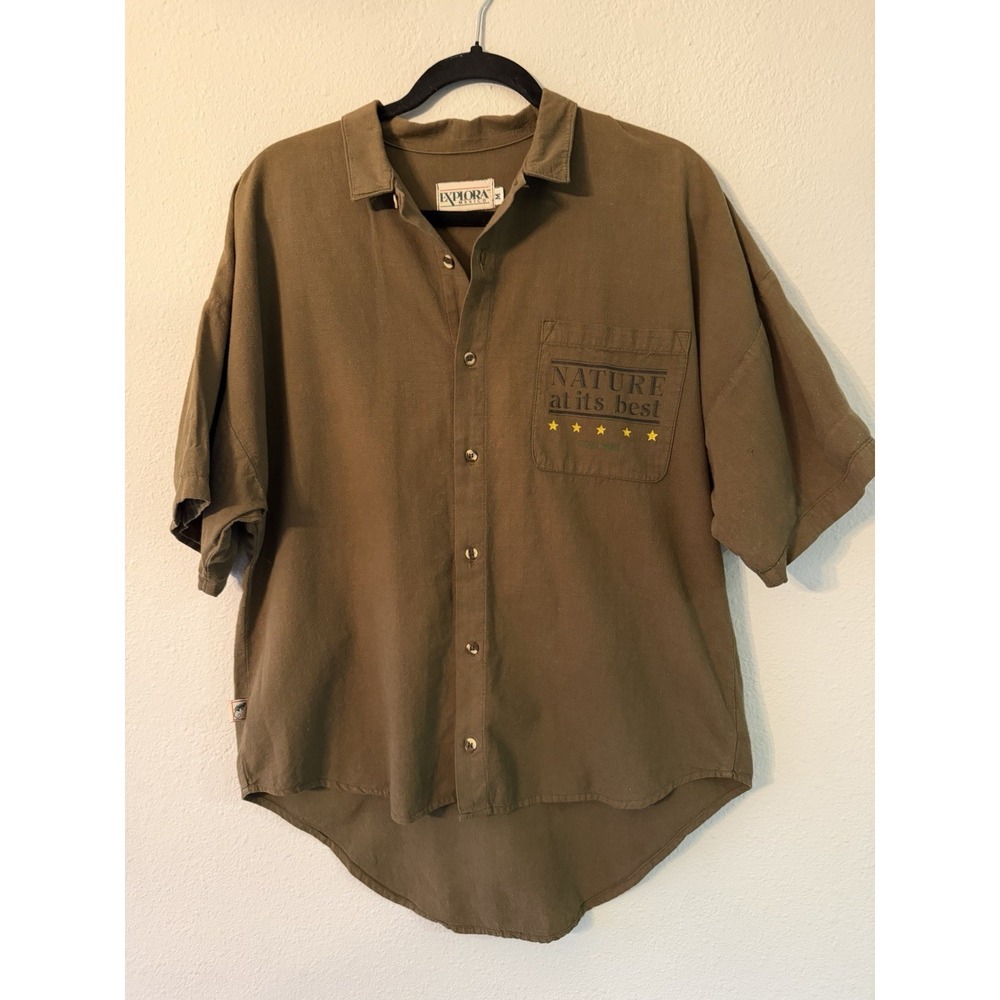 Explora Mexico Nature At Its Best Shirt Mens Size Medium Animals Light Weight‎